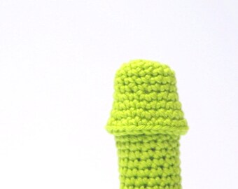 Patrón acogedor de bálsamo labial con forma de pene, tamaño europeo, patrón en PDF