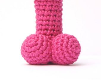 Patrón de bálsamo labial con forma de pene, patrón PDF, patrón de crochet, descarga instantánea, tamaño americano, pene de crochet, bálsamo labial acogedor