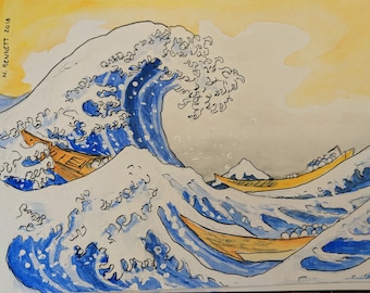 Hokusai Wave