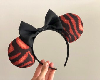 Tiger Mouse Ears Headband