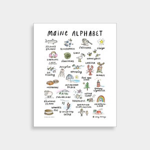 Maine-Alphabet