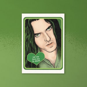 Peter Steele Valentine Card / Art Print