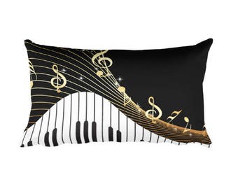 piano pillow etsy