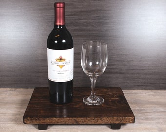 Wooden counter tray, wine stand, wine tray, Plant Tray, Bathroom Tray, Wooden Tray, Pedestal Stand, kitchen tray