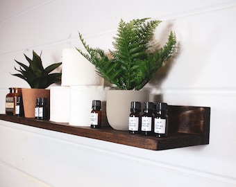 Bathroom Floating Ledge Shelf, bathroom shelf, display shelf, Floating Ledge Shelf, photo shelf, wall mounted shelf, floating shelf