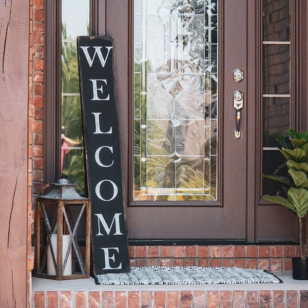 Modern Farmhouse Welcome Sign, welcome sign, porch sign