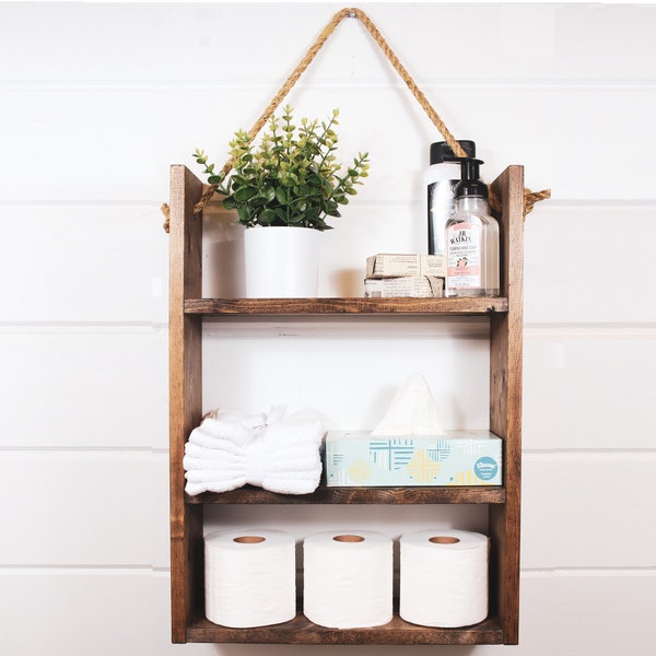 Bathroom Shelf Etsy