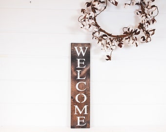 Mini Wooden Welcome Sign