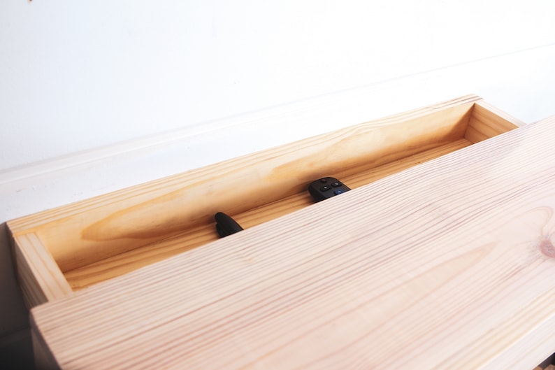 Hidden Floating Shelf Wall Mounted Shelf Floating Hidden Etsy