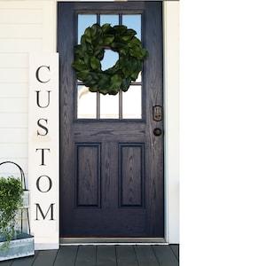Custom Sign, last name sign, personalized sign, vertical sign, name sign, customized, address sign, wood sign