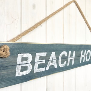 NAUTICAL SIGN, beach sign, coastal decor, beach decor, lake house, lake house decor, hanging sign, nautical decor, nautical wall decor, wall