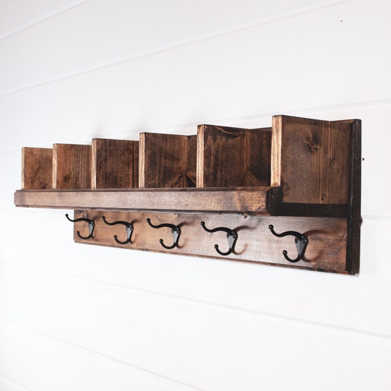 Coat Rack With Storage, Cubby Shelf, Entryway Coat Rack With Cubbies, Shelf,  Organizer, Entryway Organizer, Wall Mounted Coat Rack -  Canada