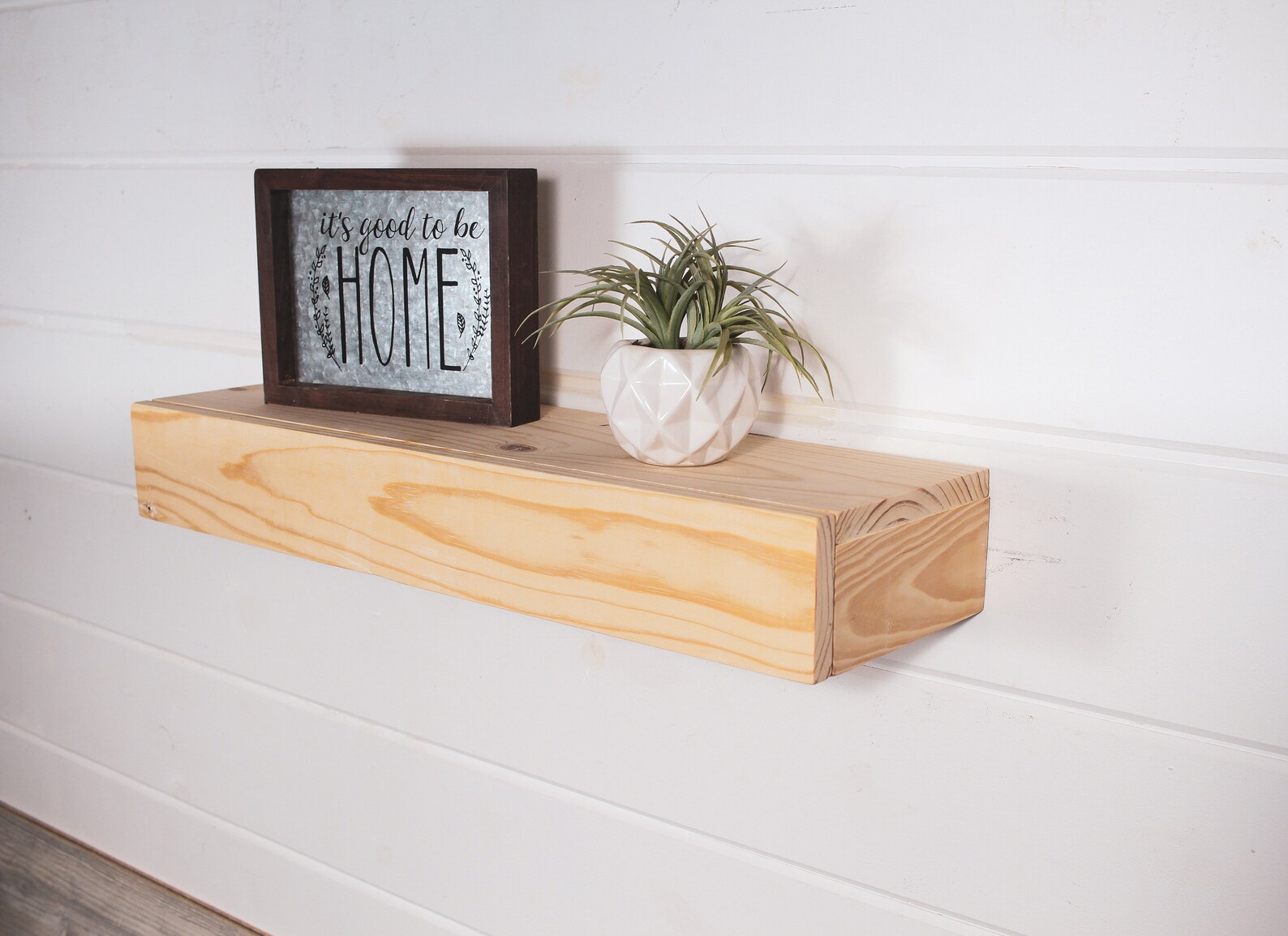 Hidden Compartment Shelf Floating Shelf With Storage - Etsy