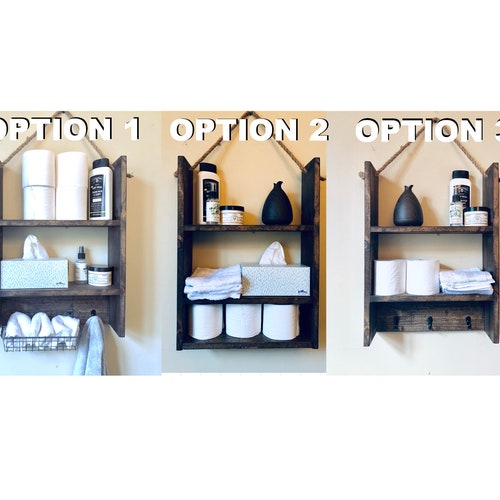 Bathroom Shelf Decor Etsy