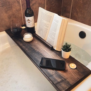 Bath Tray, bathtub tray, bath board, tub tray, bath caddy, handmade, self care, gifts for her