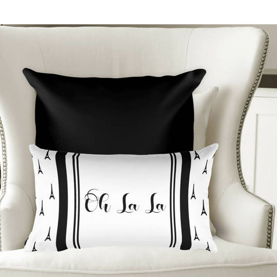 Paris Oh La La Ooh La La Pillow Cushion Cover Pillow Etsy