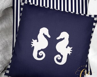 upcycling seahorse pillow Neck roll