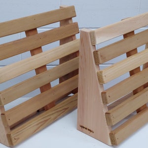 Clear cedar sauna backrest