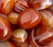 Carnelian crystal - tumble stone - Emotional confidence crystals 