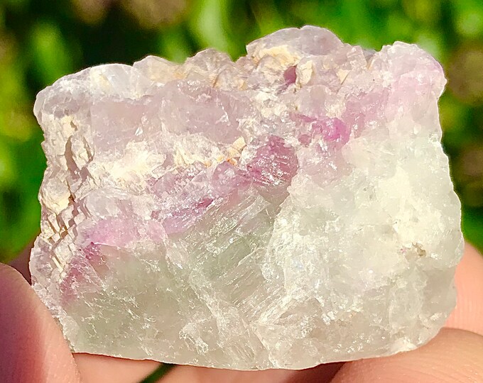 Fluorite rough - Think positive crystal