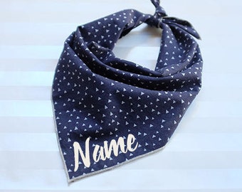 Personalized Dog Bandana - Dipper // Dog Bandana // Fall Dog Bandana // Print Dog Bandana // Pet Bandana