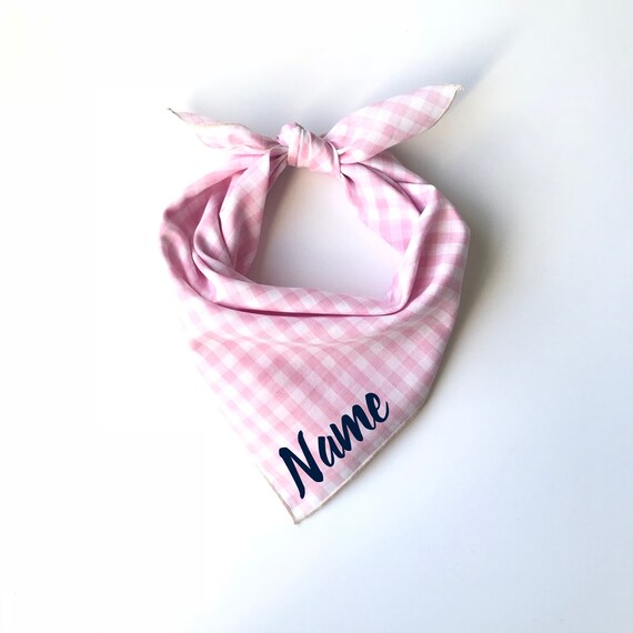pink dog bandanas