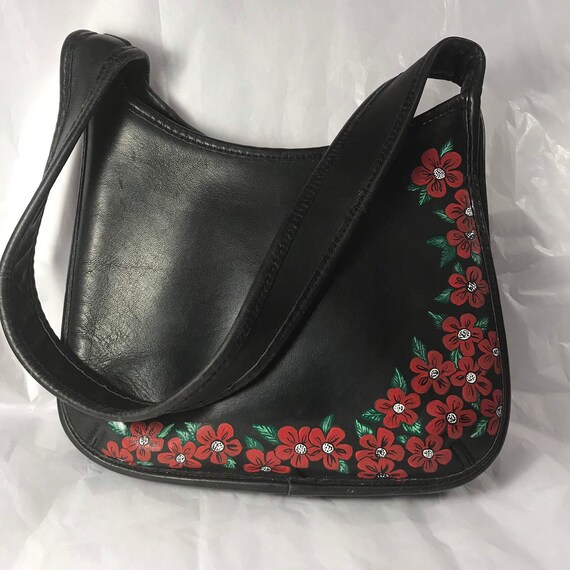 vintage black coach bag