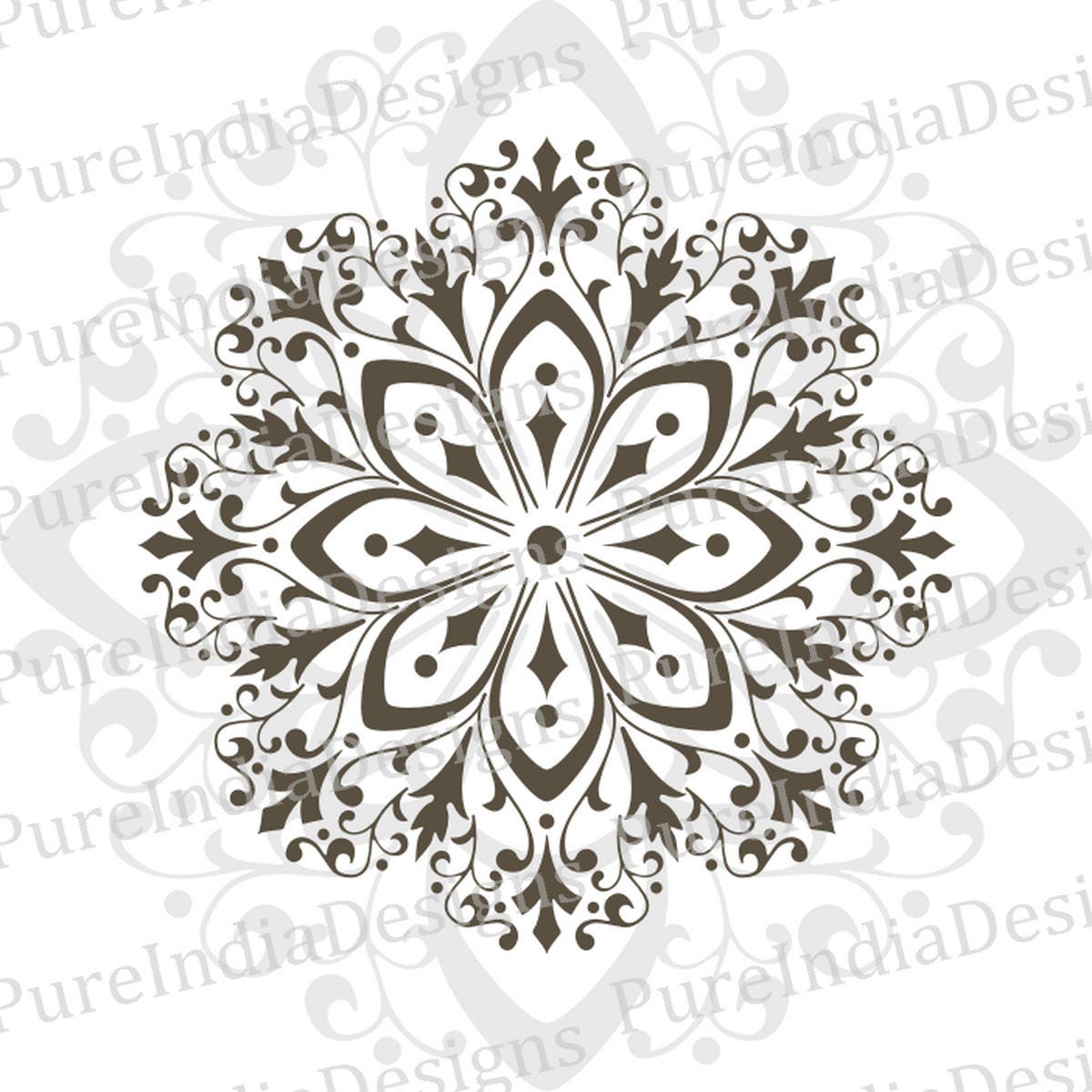 Free Free 324 Mandala Designs For Cricut SVG PNG EPS DXF File