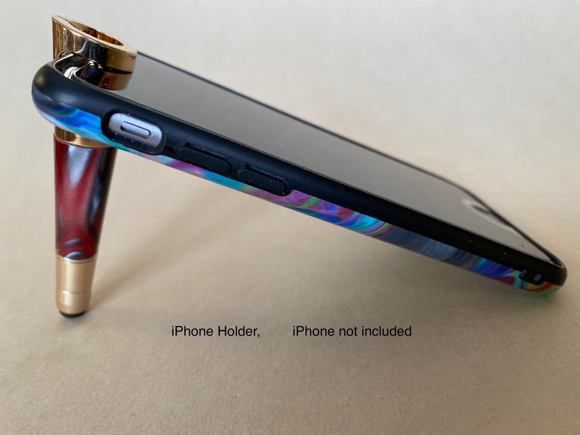 Cell Phone Holder With Stylus Etsy