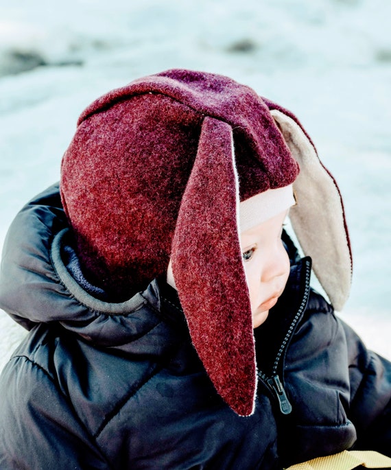 Bonnet d'hiver en polaire pour homme - En polaire - Cagoule