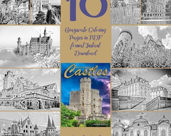 Download Life Escapes Adult Coloring Books By Lifeescapes On Etsy