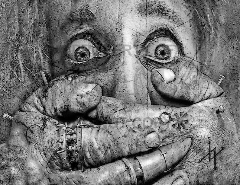 Download Coloring book Creepy Halloween Horror coloring pages for ...