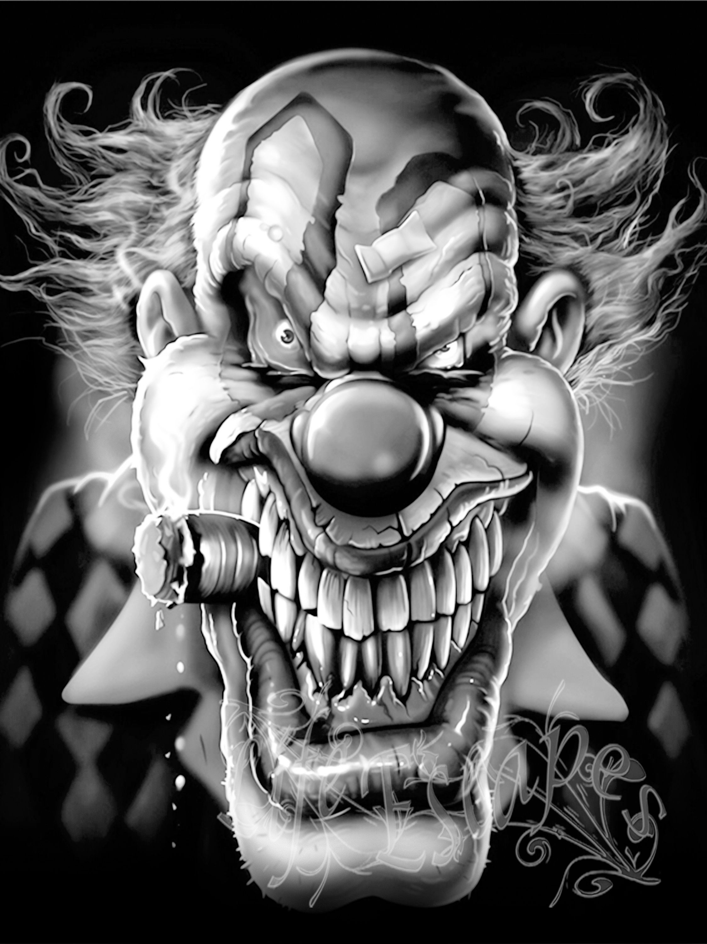 Killer Clown Coloring Pages - Il Fullxfull.2563108608 Npbj