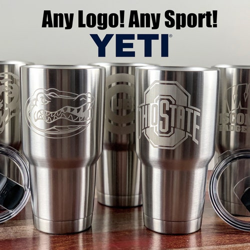 LSU Tigers RTIC Laser Engraved 20 or 30 oz Stainless Steel Tumbler 