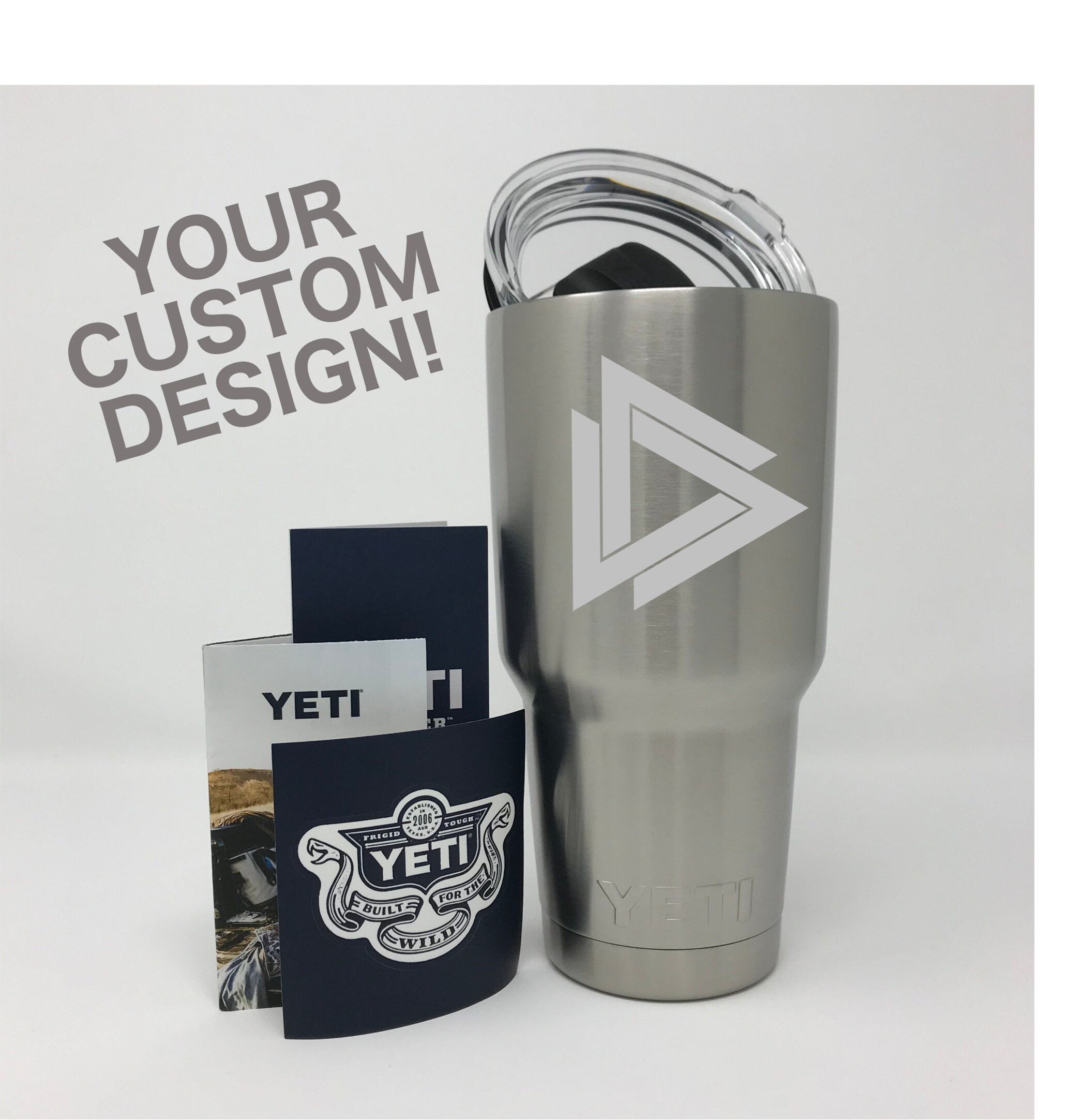 Custom 30oz Yeti Laser Engraved / Etched Tumbler Bulk Etsy