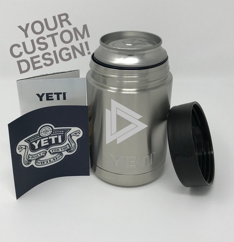 Custom Yeti 12oz Engraved / Etched Can & Bottle Holder Cozy Etsy
