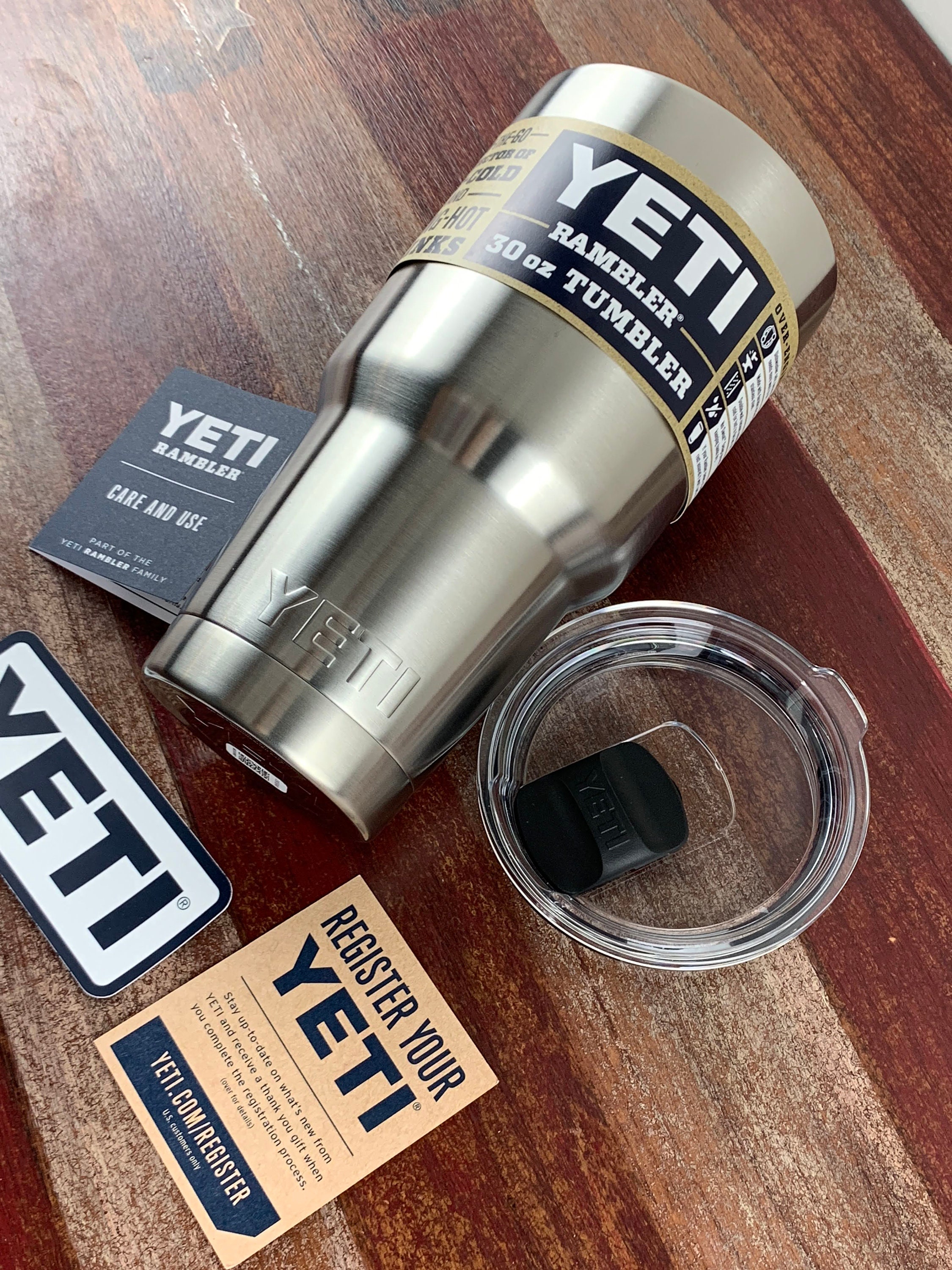 30oz Yeti Any Sports Team, Any Logo Custom Engraved Stainless Steel Thermos  Rambler Tumbler Bulk Personalized Gift 