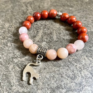 Freya Norse Goddess Cat bracelet, Norse Mythology, Norse Goddess of Fertility and Love, Pagan jewelry, Freya Altar, Pagan gift