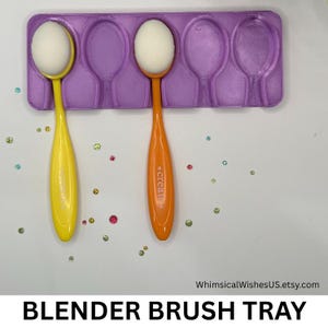 Blending brush tray - Keep your work area clean!