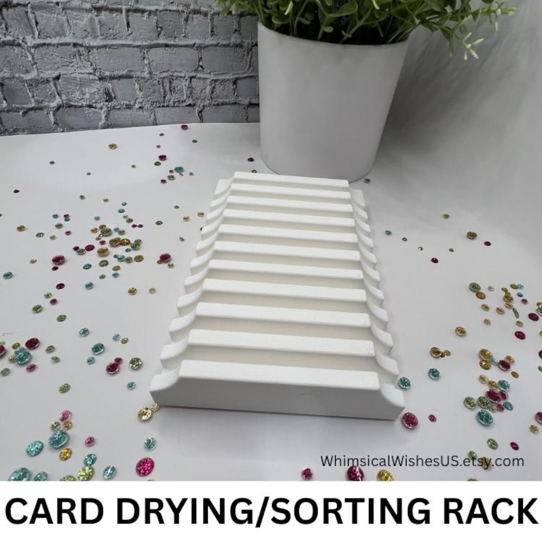 Card Drying or Sorting Rack - Etsy