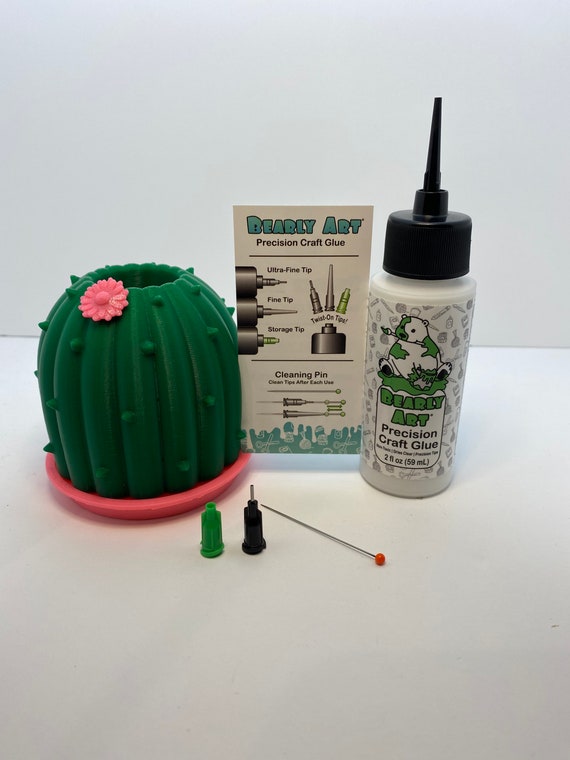 Bearly Art Barrel Cactus Glue Holder -  Sweden