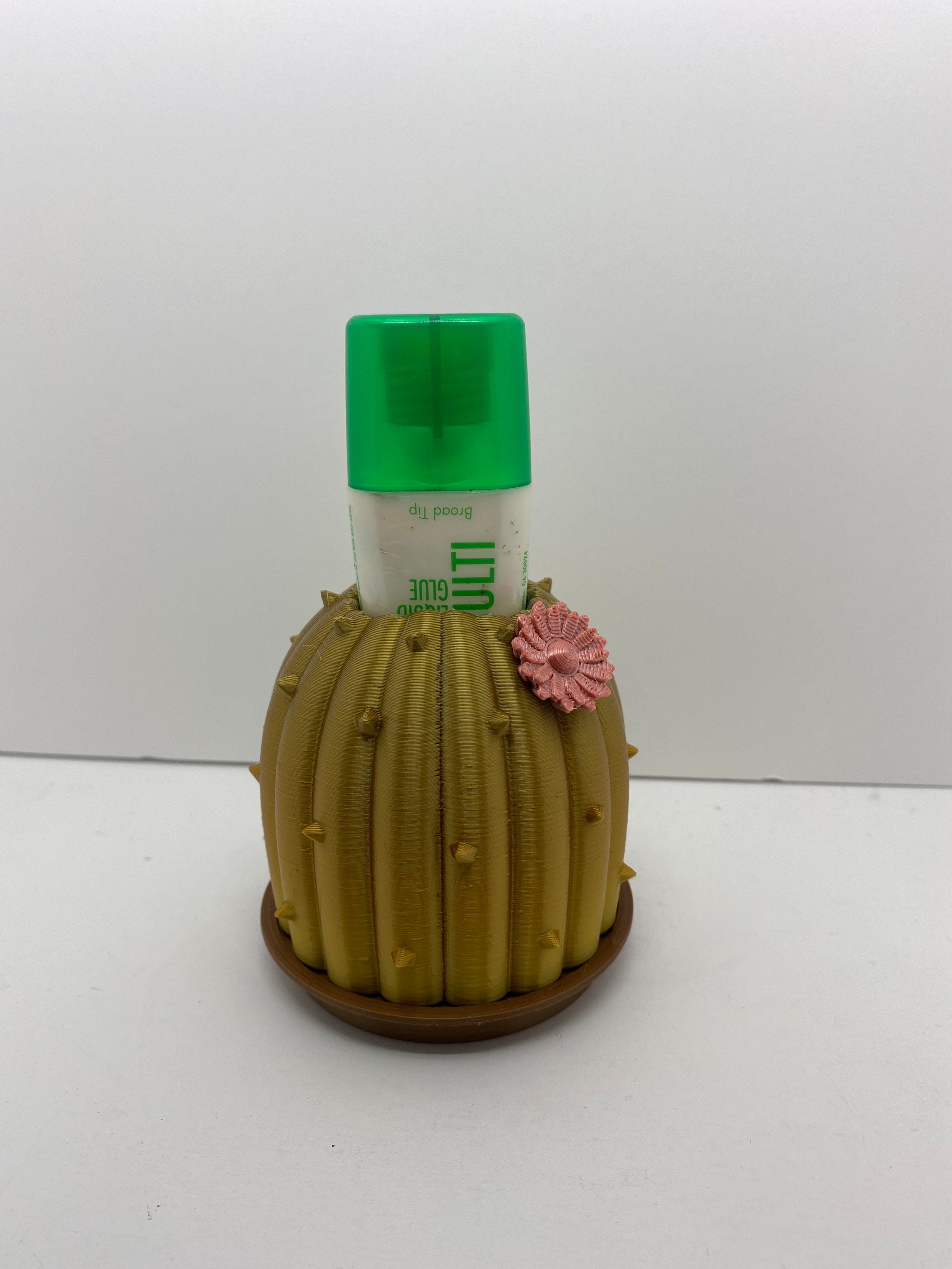 Nuvo Barrel Cactus Glue Holder 2oz / 60ml Bottle 
