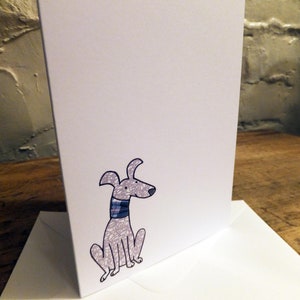 Bedlington Whippet Card Bedlington Card Beddie Card - View #4