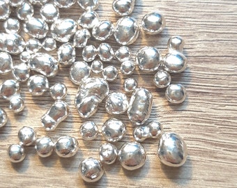 925 Sterling Silver Casting Grain for Melting , Jewellery Making, 100% Recycled 5g to 50g