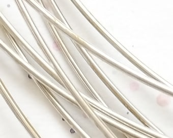 Sterling Silver Wire Half Hard for Jewellery Making 0.5mm to 1.0mm, 100% Recycled Silver, Gauge 18 20 24