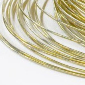 14k Yellow Gold Solder Wire | 15cm | Easy Flow | 24GA / 0.5mm Thickness |  Real Gold Wire | 14ct Gold Solder / 585 Gold Soldering Wire