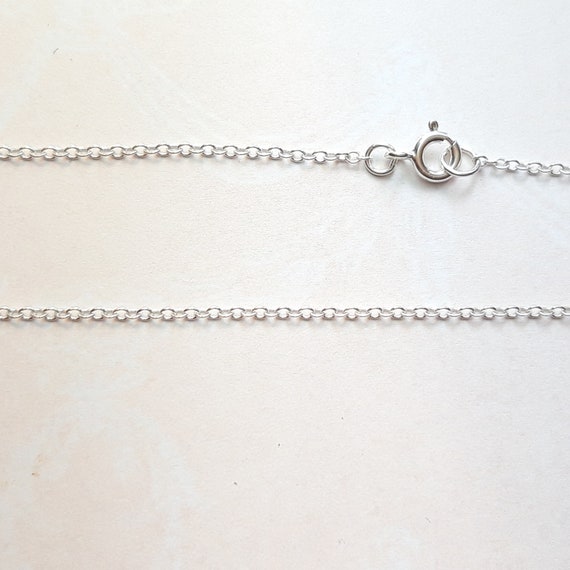 Sterling Silver 1.5mm Cable Chain - Bracelet or Anklet Lengths Sterling Silver 1.5mm Cable Chain - Bracelet or Anklet Lengths