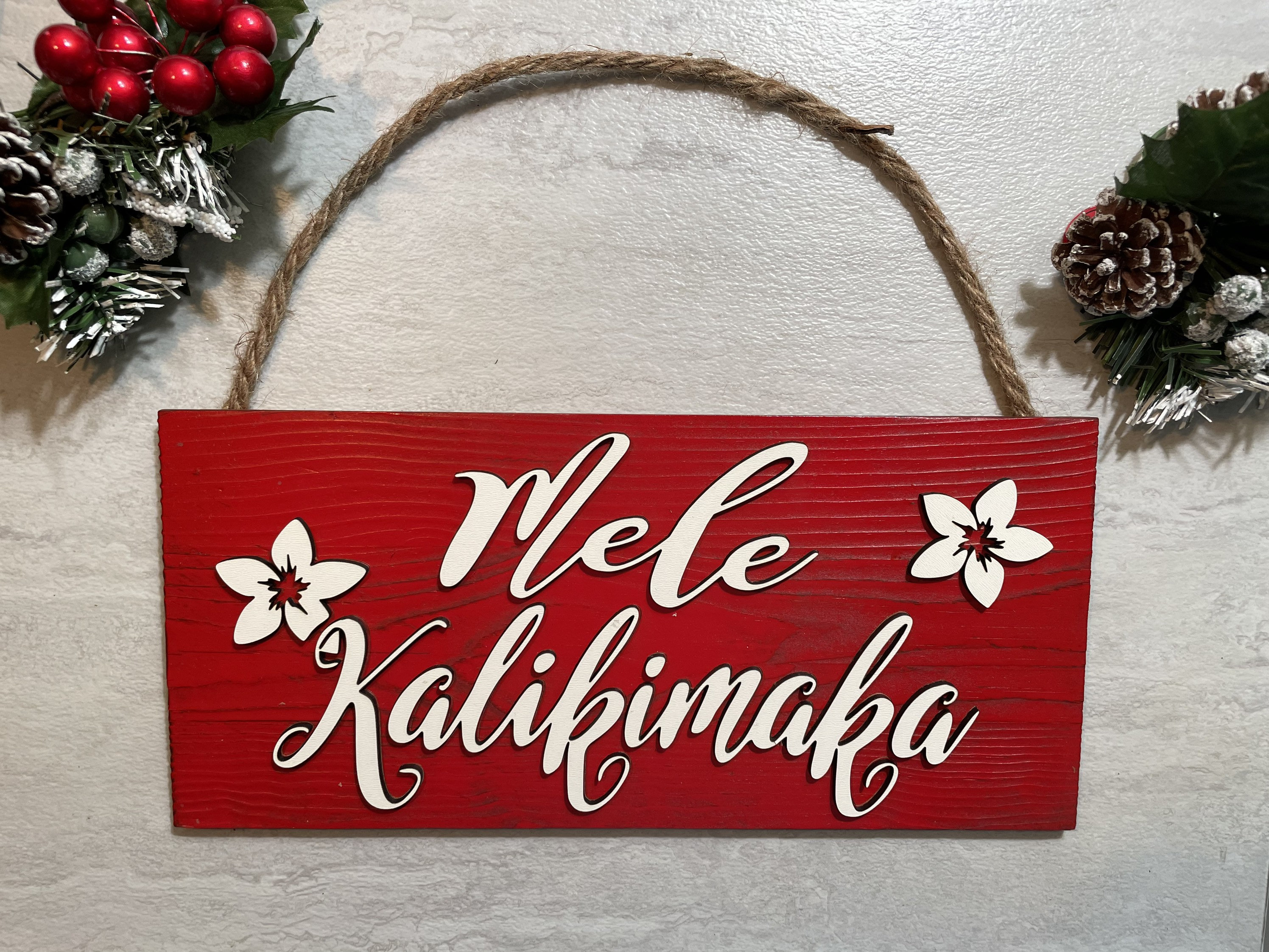 Mele Kalikimaka Sign - Etsy