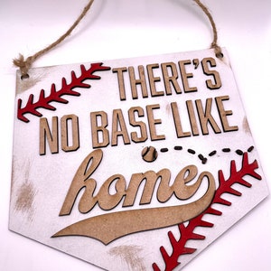 Baseball Wall Sign, baseball family, sports, baseball, home sign, home plate, sports family, home plater sign, baseball sign
