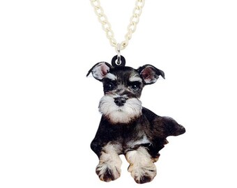 miniature schnauzer earrings